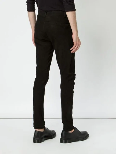 Shop Isaac Sellam Experience Stretch Skinny Jeans In Black