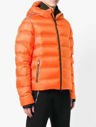 Shop Rossignol Hooded Puffer Jacket In 410 Orange