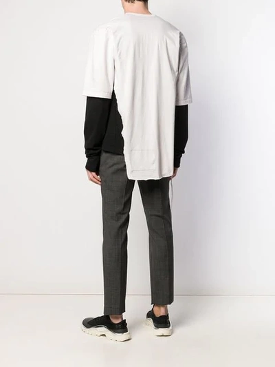 MARNI LAYERED T-SHIRT - 粉色