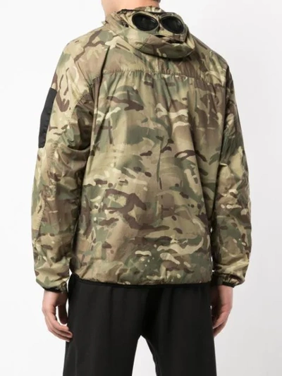 Shop C.p. Company Kelp Camo Jacket In Green