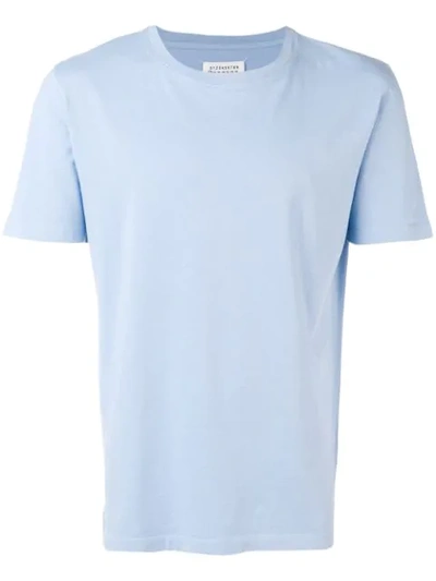 Shop Maison Margiela Crew Neck T In Blue