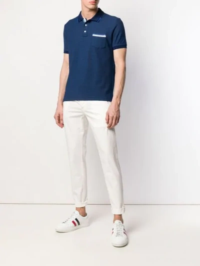 Shop Jacob Cohen Chino Trousers - White