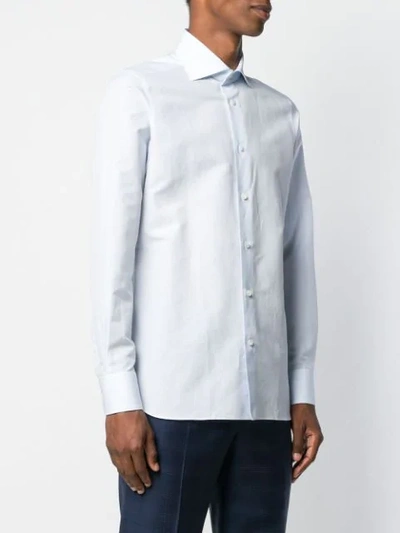 Shop Ermenegildo Zegna Classic Shirt In Blue