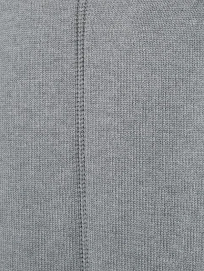 Shop Juunj Classic Midi Cardigan In Grey