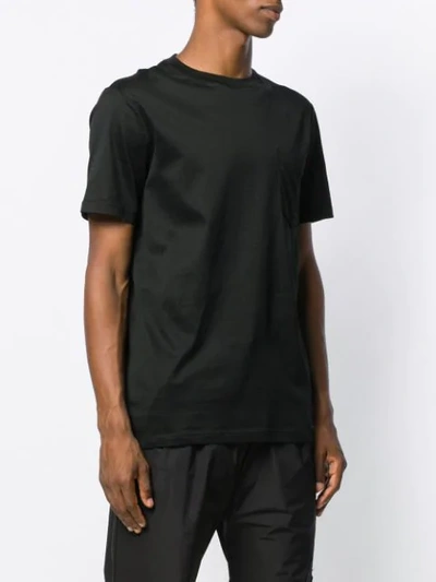 Shop Lanvin Chest Pocket T-shirt In Black
