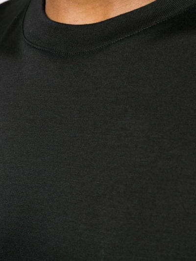 Shop Lanvin Chest Pocket T-shirt In Black