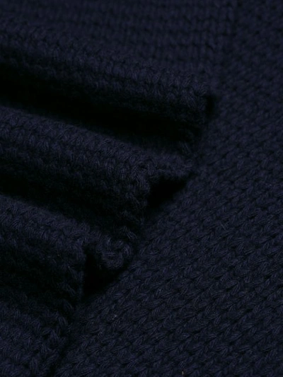 Shop Prada Crew Neck Sweater In Blue