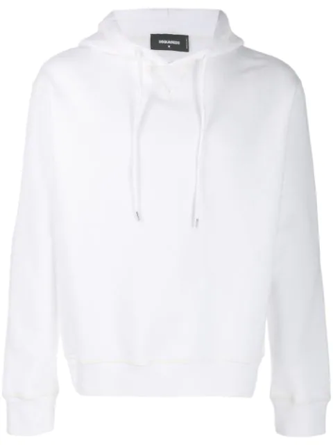 dsquared2 white hoodie