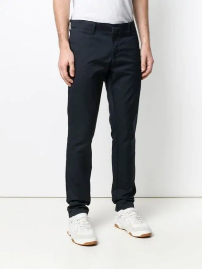 Carhartt Slim-fit Chinos In Blue