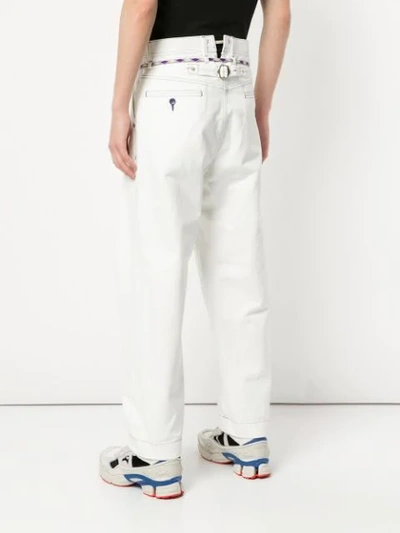 Shop A(lefrude)e Wide Leg Jeans In White