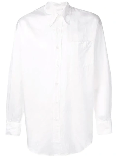 Shop Our Legacy Pointed Collar Shirt - White