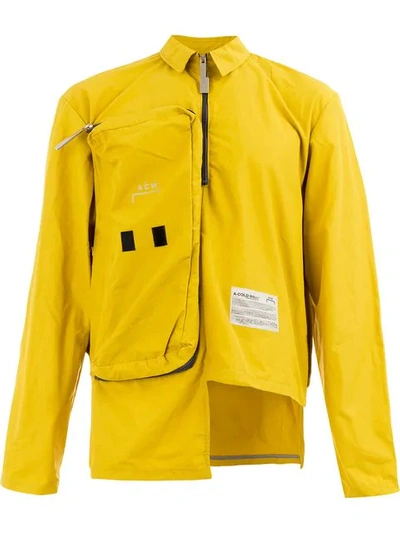 A-cold-wall* Patch-pocket Shell Jacket In Yellow | ModeSens