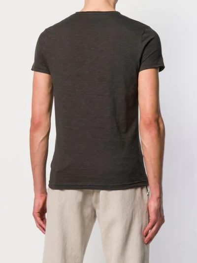 Shop Cenere Gb Slim Fit T-shirt In Grey