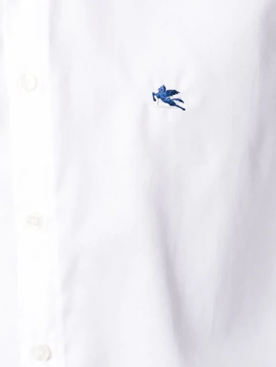 Shop Etro Regular Shirt In White