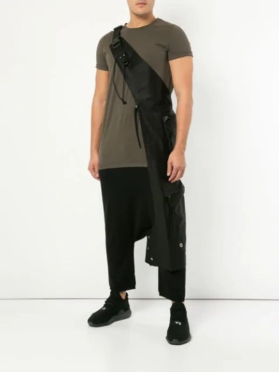 Shop Rick Owens Asymmetric Vest In Black
