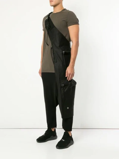 Shop Rick Owens Asymmetric Vest In Black