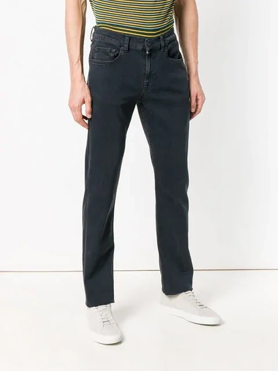 Shop 7 For All Mankind Performance Rinse Jeans In Blue