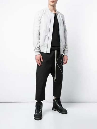 Shop Rick Owens Flight Styled In White