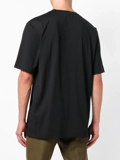 Shop Fendi Graphic Print T-shirt In Black