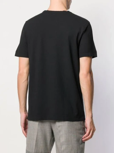 Shop Drumohr Round Neck T-shirt In Black