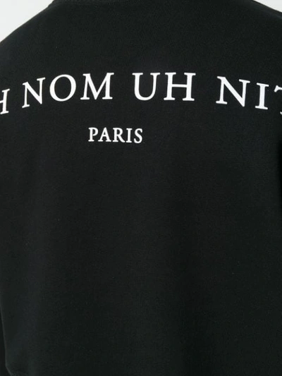 Shop Ih Nom Uh Nit Layered Sweatshirt - Black