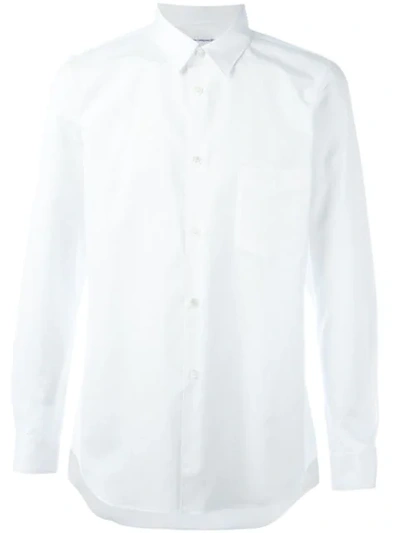 Shop Comme Des Garçons Shirt 'forever' Shirt In White