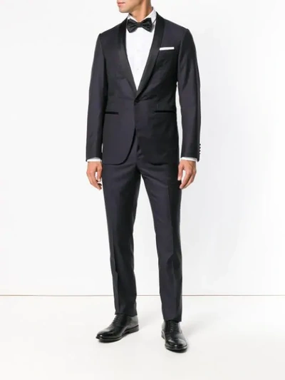 Shop Lanvin Classic Tuxedo Blazer In 29 Navy Blue