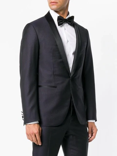 Shop Lanvin Classic Tuxedo Blazer In 29 Navy Blue