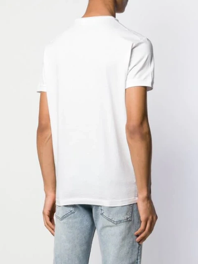 Shop Dsquared2 Graphic Printed Logo T-shirt In White