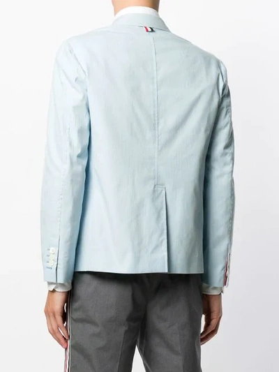 Shop Thom Browne Patch Pocket Pincord Sack Sport Coat - Blue