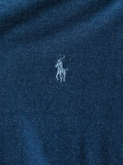 Shop Polo Ralph Lauren Classic Logo Polo Shirt In Blue