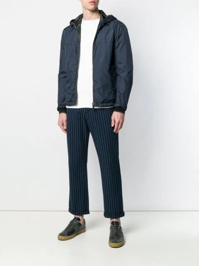 Moorer Lightweight Jacket - Blue In Blue