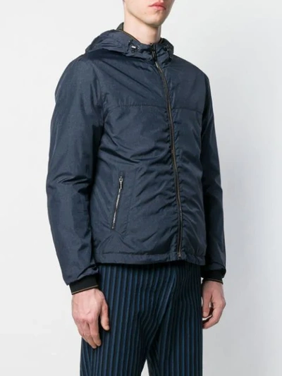 Moorer Lightweight Jacket - Blue In Blue