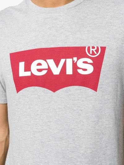Shop Levi's Classic Logo T-shirt In Grey