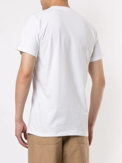 Shop Norse Projects Classic Print T-shirt - White