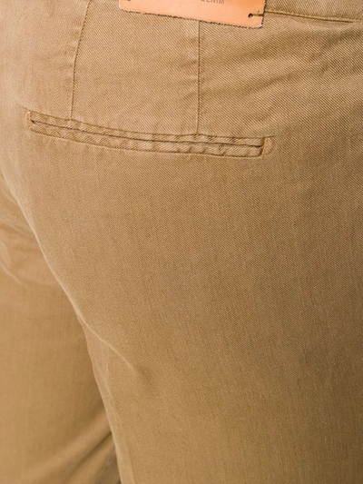 Shop Entre Amis Straight Leg Trousers In Neutrals