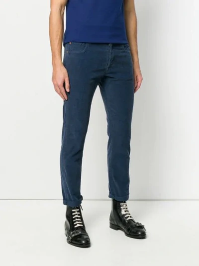 Shop Gucci Slim Fit Jeans In Blue