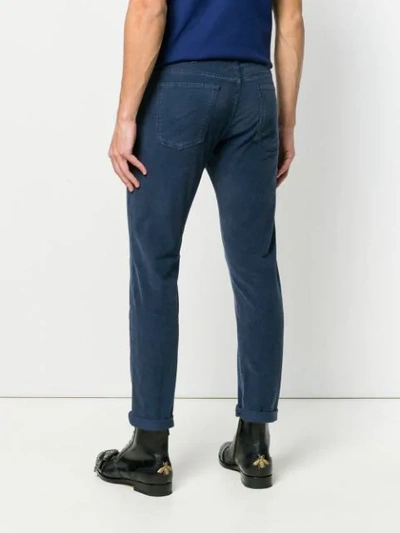 Shop Gucci Slim Fit Jeans In Blue