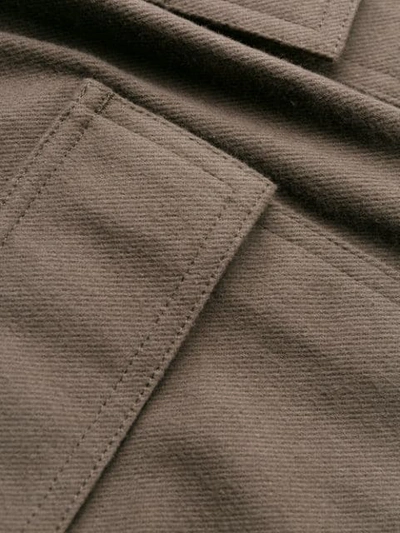 Shop Rick Owens Rick's Pods Shorts In Brown