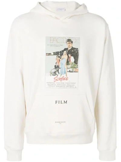 movie poster print hoodie