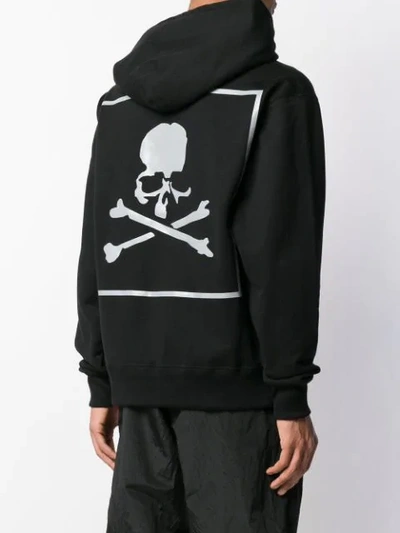 MASTERMIND WORLD LOGO PRINT HOODIE - 黑色