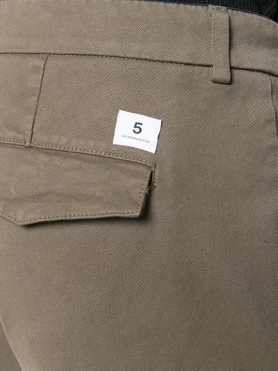 Shop Department 5 Basic Chinos In Brown