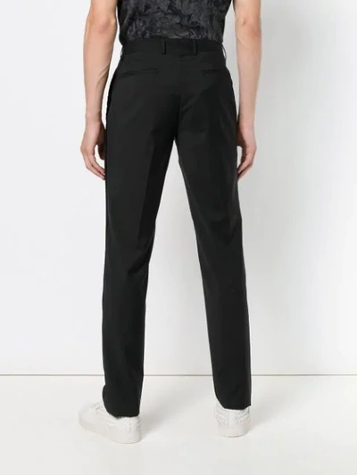 Shop Etro Tailored Trousers In Black