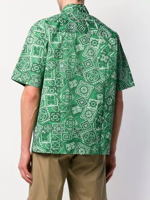 diesel bandana print shirt