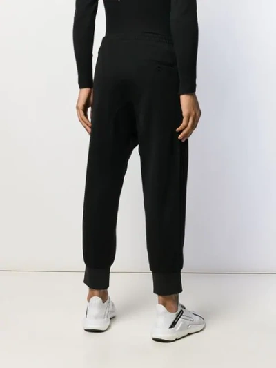 Shop Neil Barrett Tailored Track Pants In Black