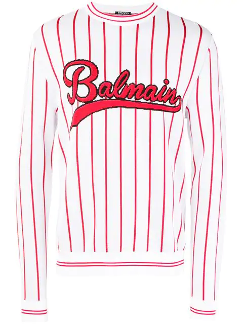 balmain jumper white