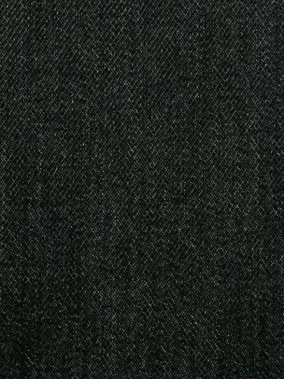 Saint Laurent Faded Straight-leg Jeans In Black