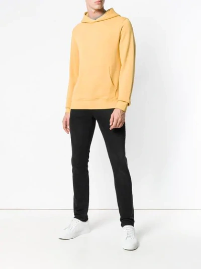 Shop Alex Mill Casual Hoodie In Yellow