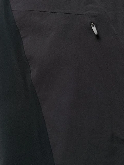 Shop Arc'teryx Veilance Elasticated Waistband Trousers - Black