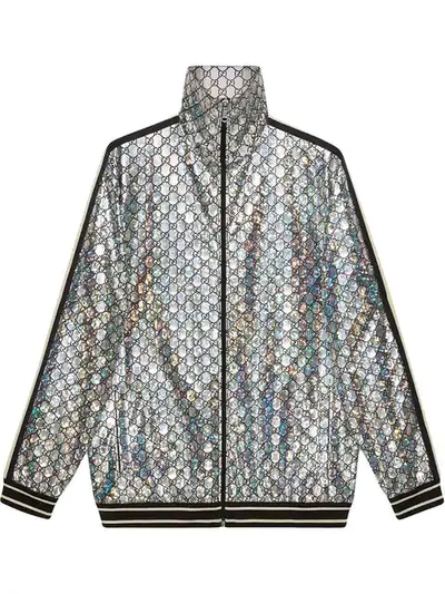Gucci hologram jacket cheap